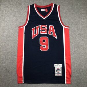1984 Michael Jordan Team USA Mitchell & Ness Basketball Jersey #9